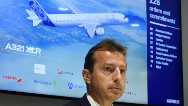 Презентация A321XLR на Ле Бурже