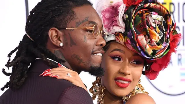 Cardi B and Offset.