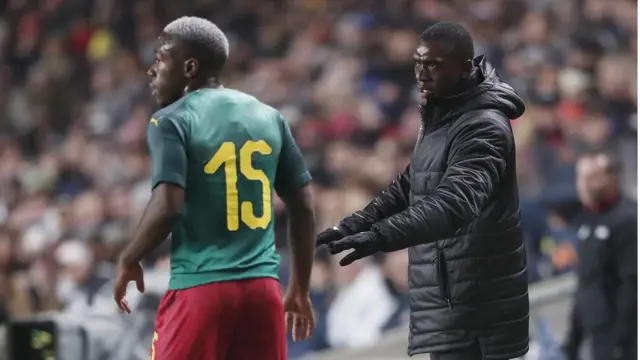 Clarence Seedorf, coach du Cameroun