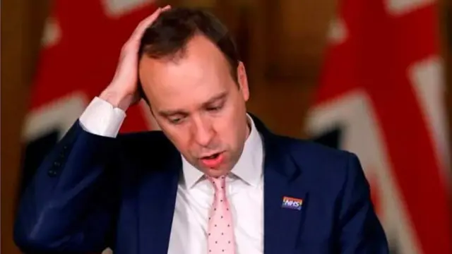 ब्रिटेन के स्वास्थ्य मंत्री मैट हैनकॉन
