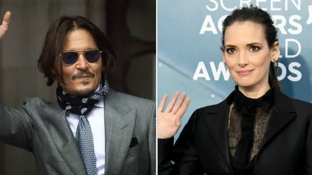 Johnny Depp was never violent to me, says ex-partner Winona Ryder