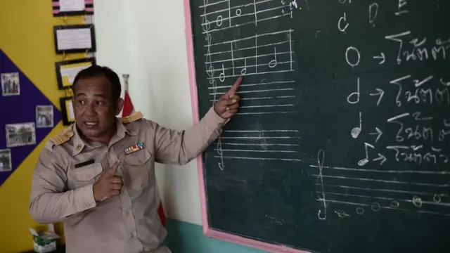 กิตติชัย พันธมาศ ครูดนตรีที่ใช้เพลงร็อกเป็นสื่อกลางระหว่างเขากับนักเรียนประถม