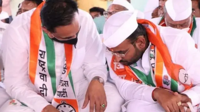 विजय सिंह मोहिते पाटील आणि भगीरथ भालके