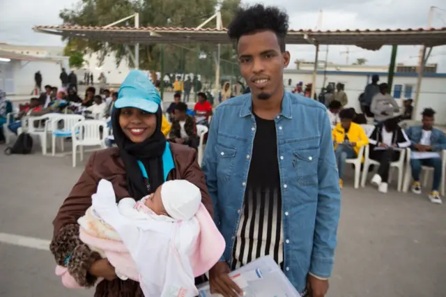 Izi mpunzi ziganjemo abakomoka muri Eritrea na Somalia