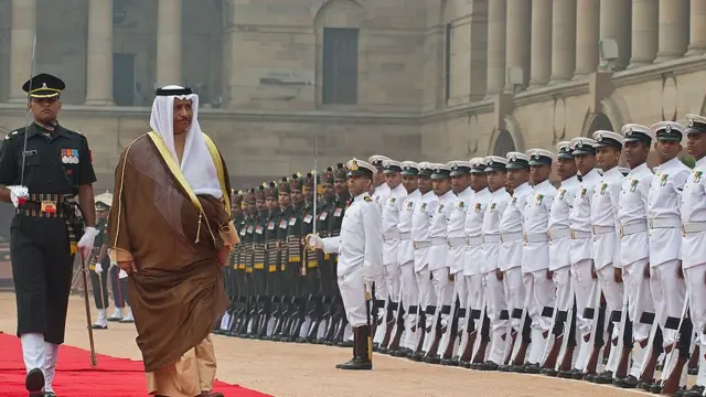 2013માં કુવૈતના વડા પ્રધાનની ભારત મુલાકાત