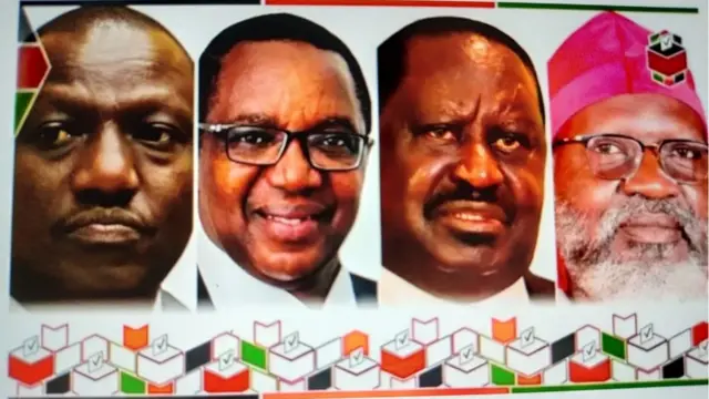 Wagombea wanne wa Urais nchini Kenya