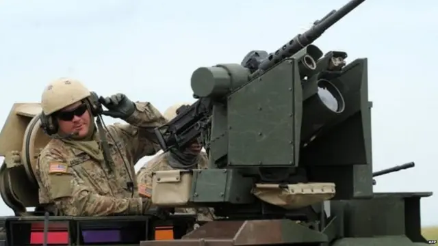 पोलैंड में अमरीका सेना