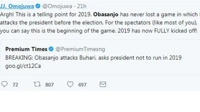 Omojuwa Twitter
