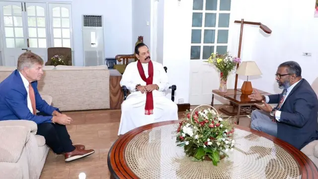 எரிக் சொல்ஹெய்ம் மஹிந்த ராஜபக்ஷ