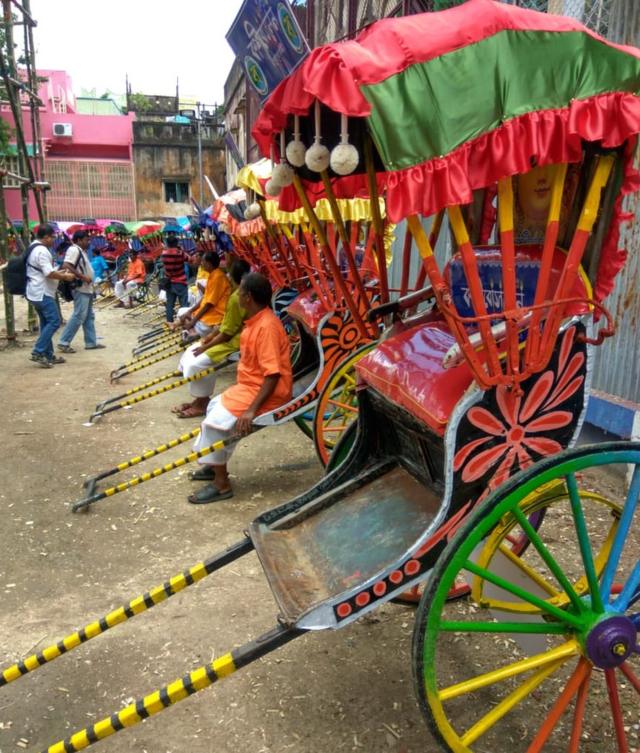 हाथ रिक्शा, कोलकाता