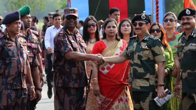 پھلباری انڈیا بنگلہ دیش بارڈر