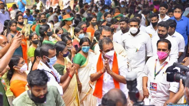 ਕੇਰਲ , ਭਾਜਪਾ, ਆਰਐੱਸਐੱਸ