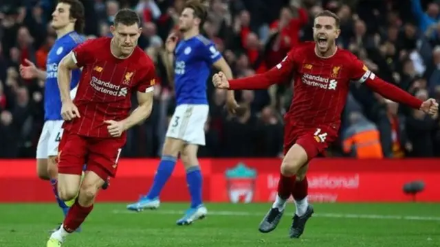 James Milner ya ci Leicester da fanareti