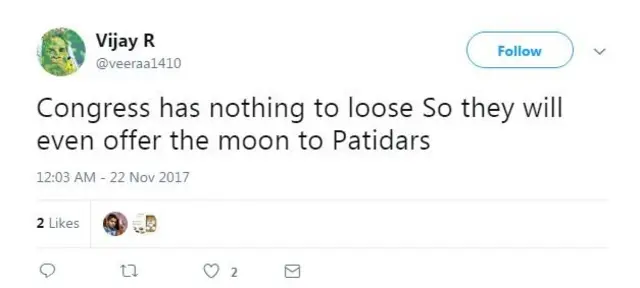 ટ્વીટનો ફોટો