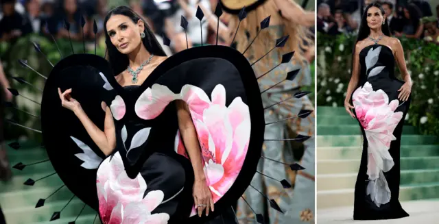 Demi Mur na Met Gala događaju 2024.