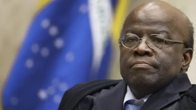 O ex-ministro do TSE Joaquim Barbosa