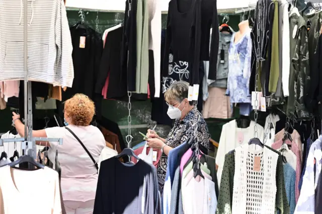 Un mercado en Madrid