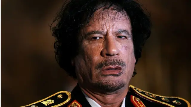 কর্ণেল গাদাফি।