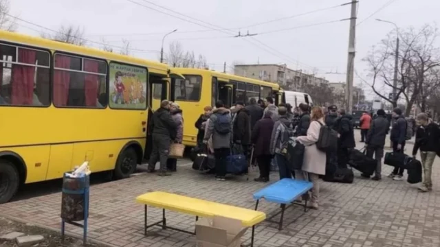 نازحون من شرق أوكرانيا