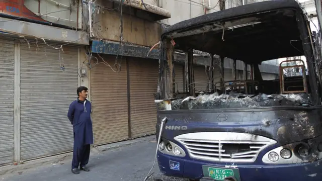 اسلام آباد آپریشن کے ایک دن بعد کے مناظر