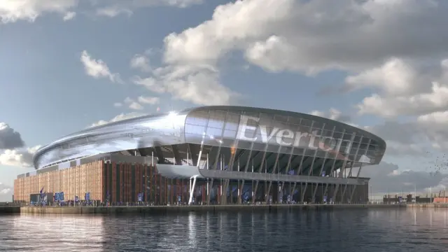 Calon stadion baru Everton