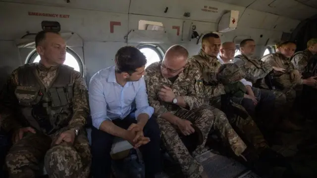 Зеленский в Луганской области