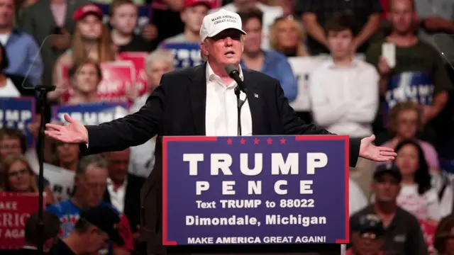 Trump en Michigan