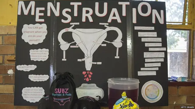 માસિક ધર્મ વિશેની પ્રતીકાત્મક તસવીર