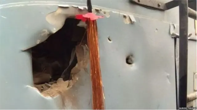 ઘટનાસ્થળની તસવીર