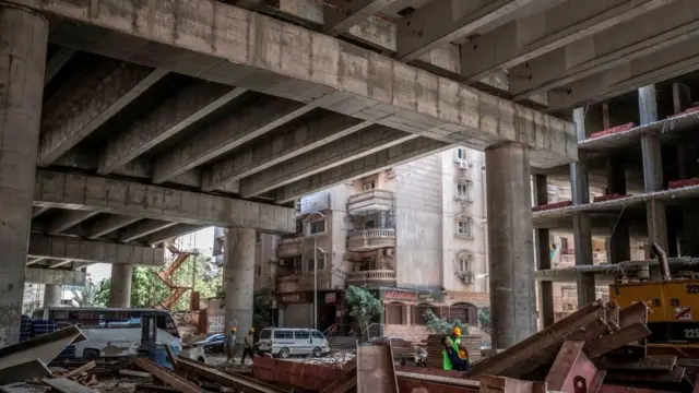 Puente en Giza, El Cairo
