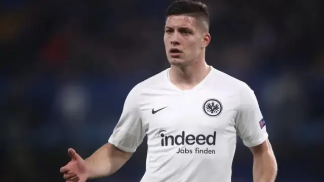 kiungo wa safu ya mashambulizi ya Real Madrid Luka Jovic