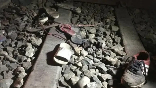 சம்பவம் நடைபெற்ற தண்டவாளம்