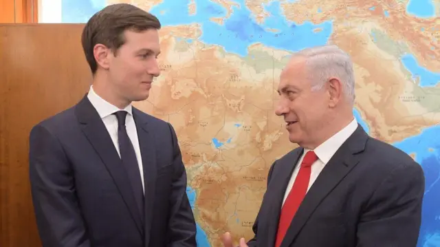 Джаред Кушнер и Бенджамин Нетаньяху