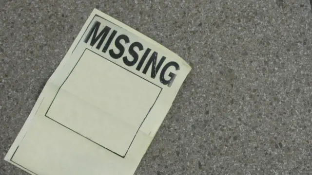 Un papel para buscar a desaparecidos.