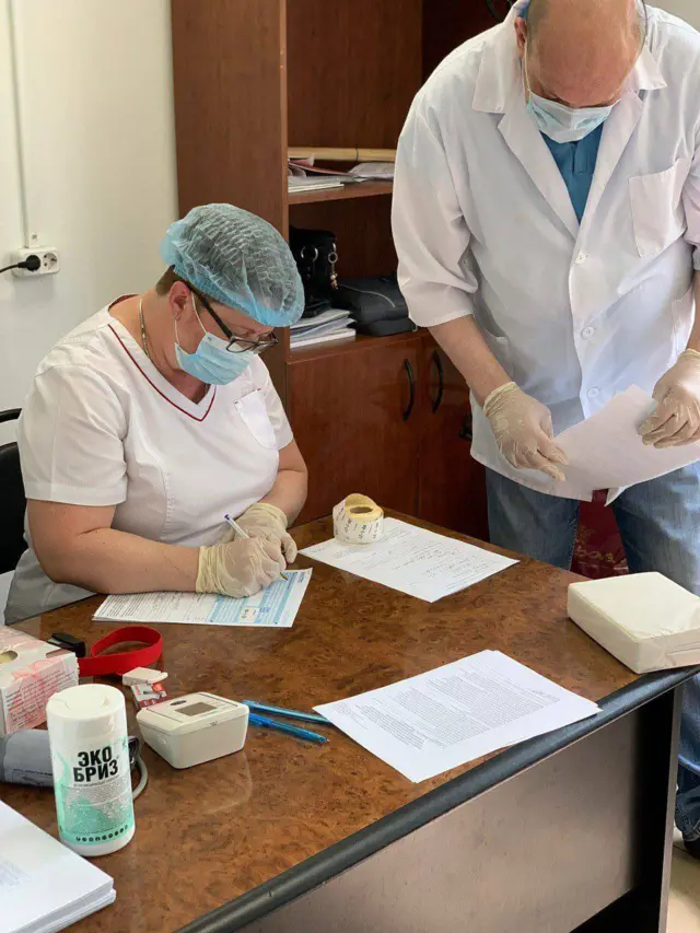 Россия тиббиёт ходимлари