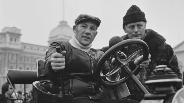 Stirling Mos iz Formule jedan na reliju oldtajmera