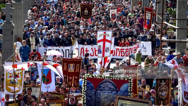 17 мая верующие в Грузии отмечают день святости семьи