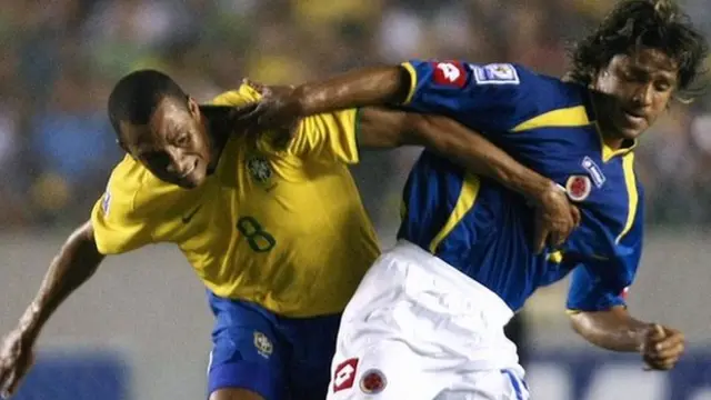 Gerardo Bedoya y Gilberto Silva