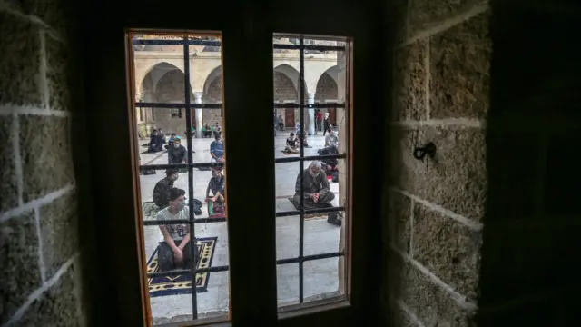 صلاة العيد في غزة