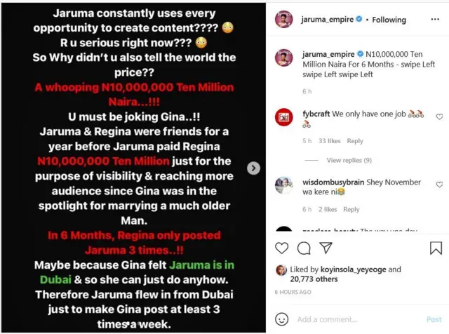 Regina Daniels and Jaruma Kayamata: Ned Nwoko wife end relationship wit sex therapist Hauwa Saidu Mohammed