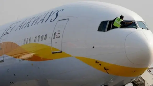 जेट एयरवेज़ का विमान