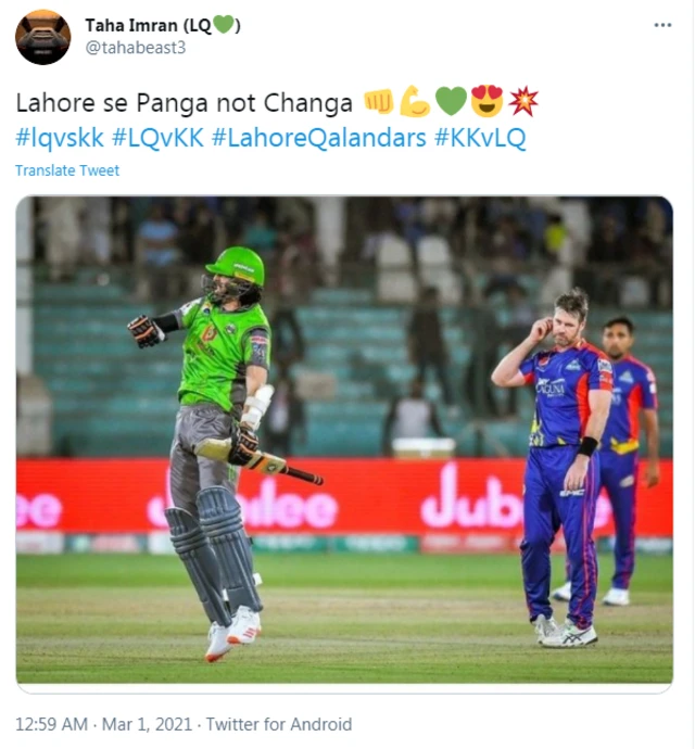 لاہور قلندرز، کراچی کنگز، پی ایس ایل