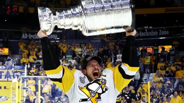 Сидни Кросби с Кубком Стэнли