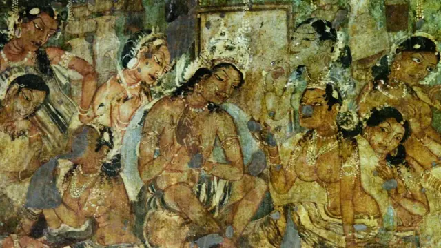 अजिंठा लेण्यातील लापिस लाझुलीचा वापर