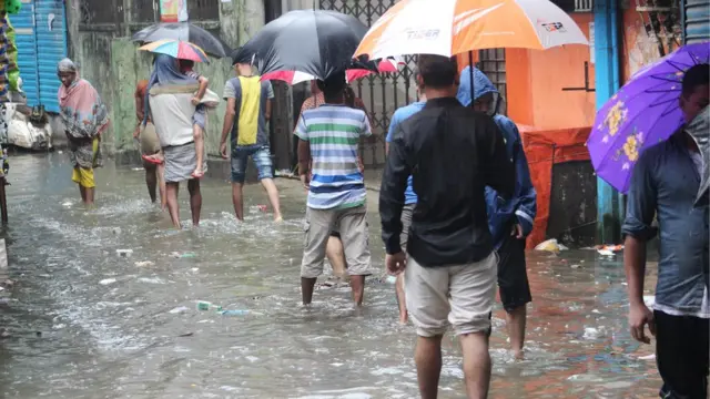 ঢাকা, বৃষ্টি