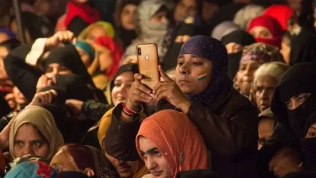 सीएए के ख़िलाफ़ प्रदर्शन