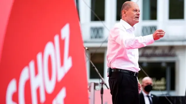 Olaf Scholz, ứng cử viên Đảng Dân chủ Xã hội