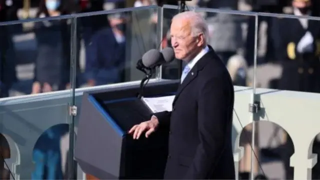 Joe Biden for di inauguration