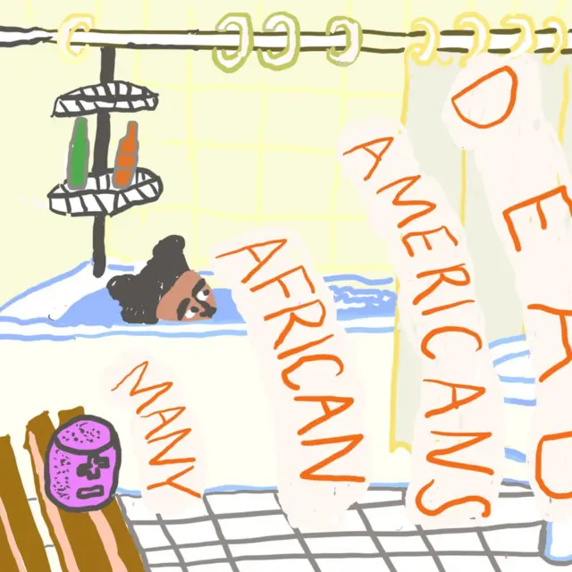 Monik sluša podkaste u kupatilu