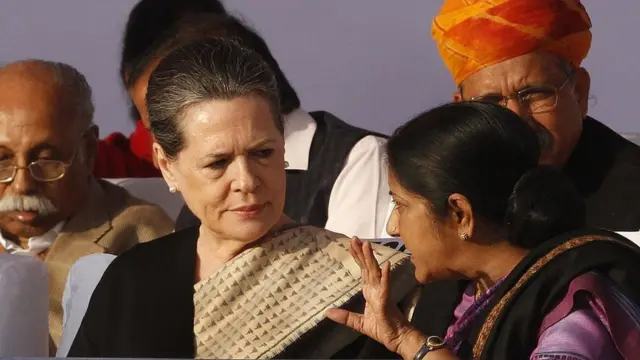 सोनिया गांधी और सुषमा स्वराज